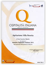 Marchio Ospitalit� Italiana Villa Rosetta San Severino Marche